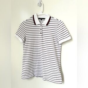 Gucci White Fitted Polo Shirt